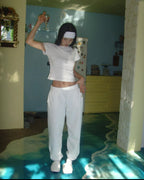 [ 🇰🇷韓國熱賣🔥現貨 ] Glowny🤍G Baby Tee 短版