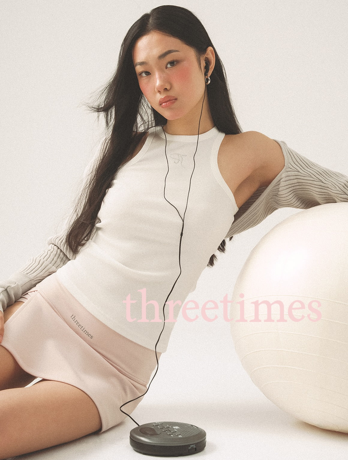 Pre-order ] Threetimes Athletic Slit SKirt – Twinkle Star