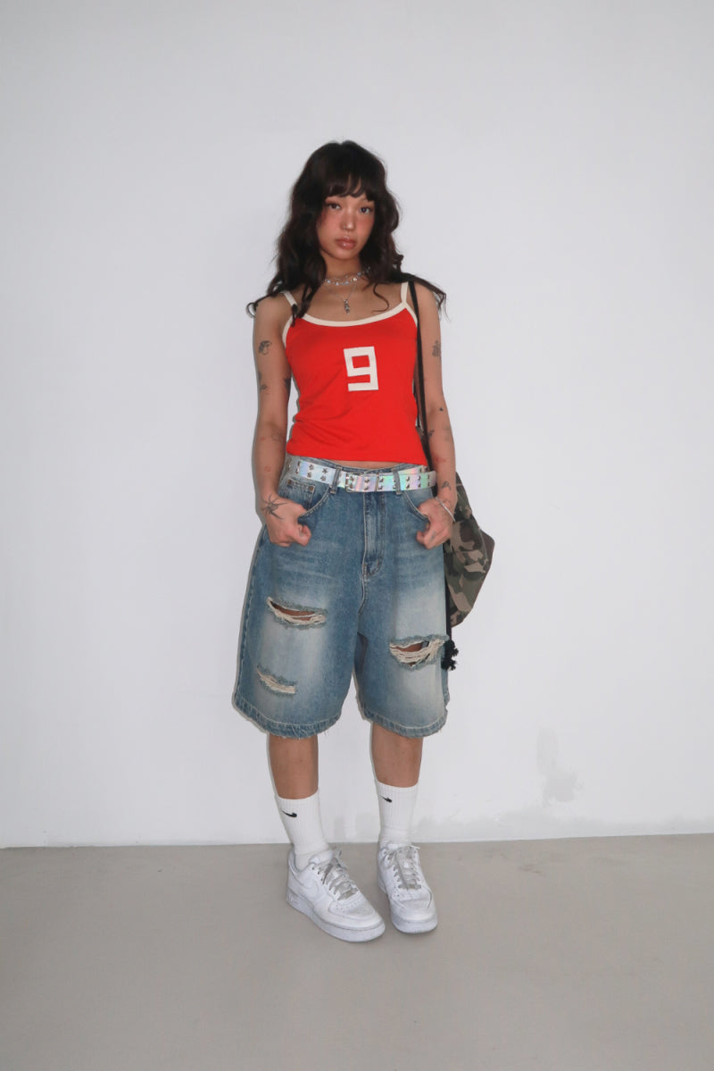 [ Pre-order ] Oatmeal Vintage Washing Jorts