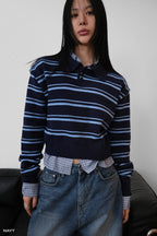 [ Pre-order ] Wendy ST Crop Knit