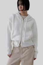 [ 已停產 ] Casual Knit Hood Zip-up