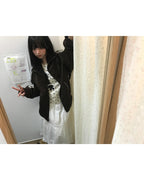 [ Pre-order ] Shirring Mid Skirt