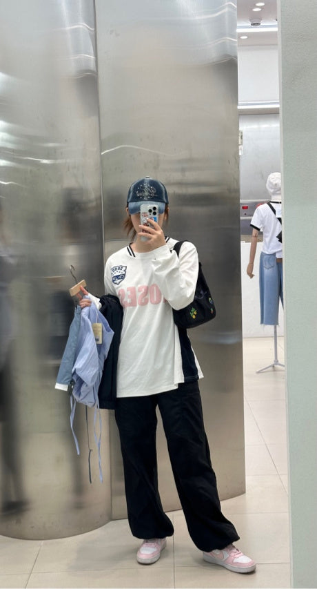 [ Pre-order ] Blessed Stripe Denim Ball Cap