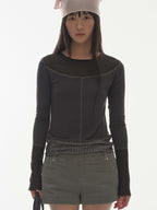 [ 現貨 ] Stud Shorts Cocoa