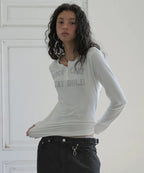 [ Pre-order ] Rockcake Classic Henly Neck Top