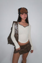 [ Pre-order ] Brown Big Belt Bag