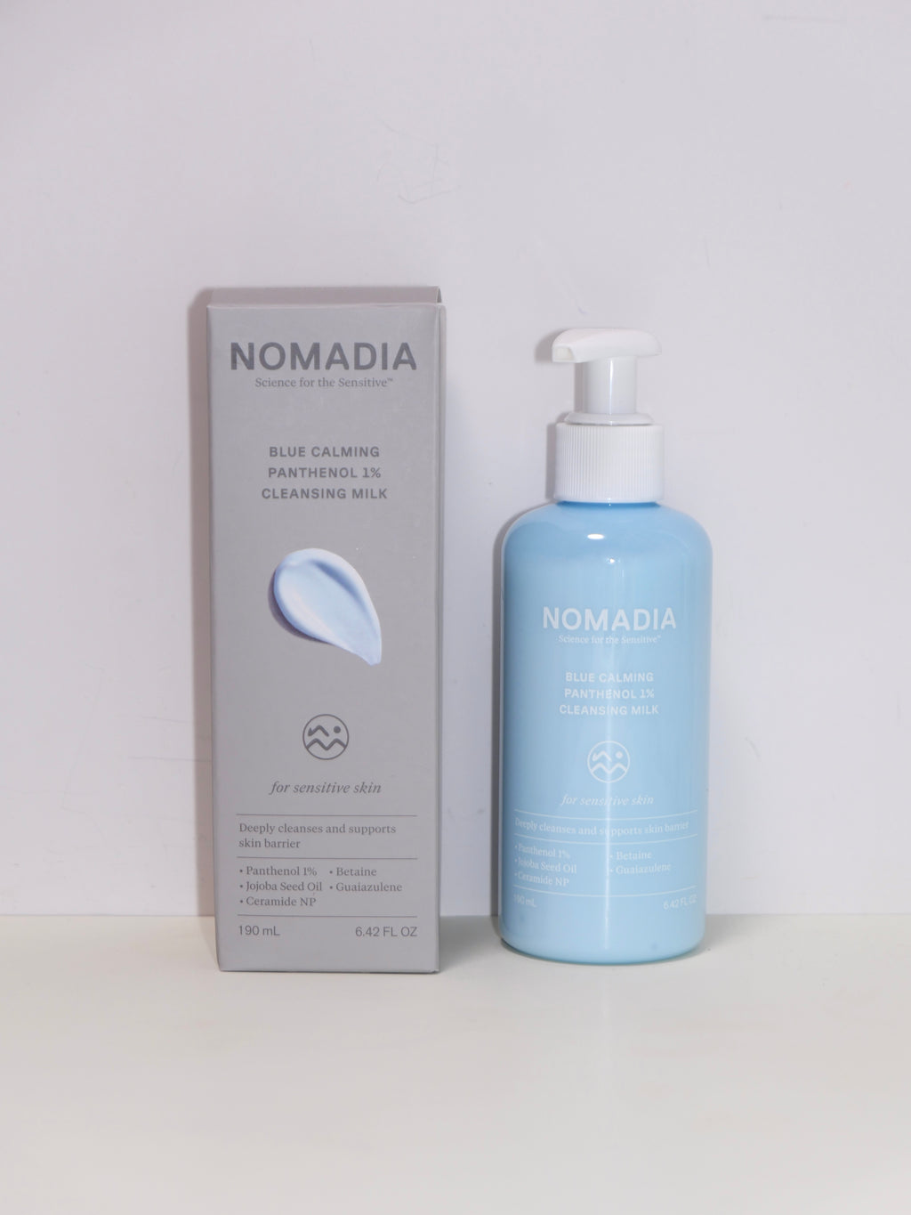 [ 現貨 ] 🇰🇷 鎮靜舒緩泛醇溫和卸妝乳 Blue Calming Panthenol 1% Cleansing Milk 190ml ( 可卸除底妝、防曬和淡妝 )