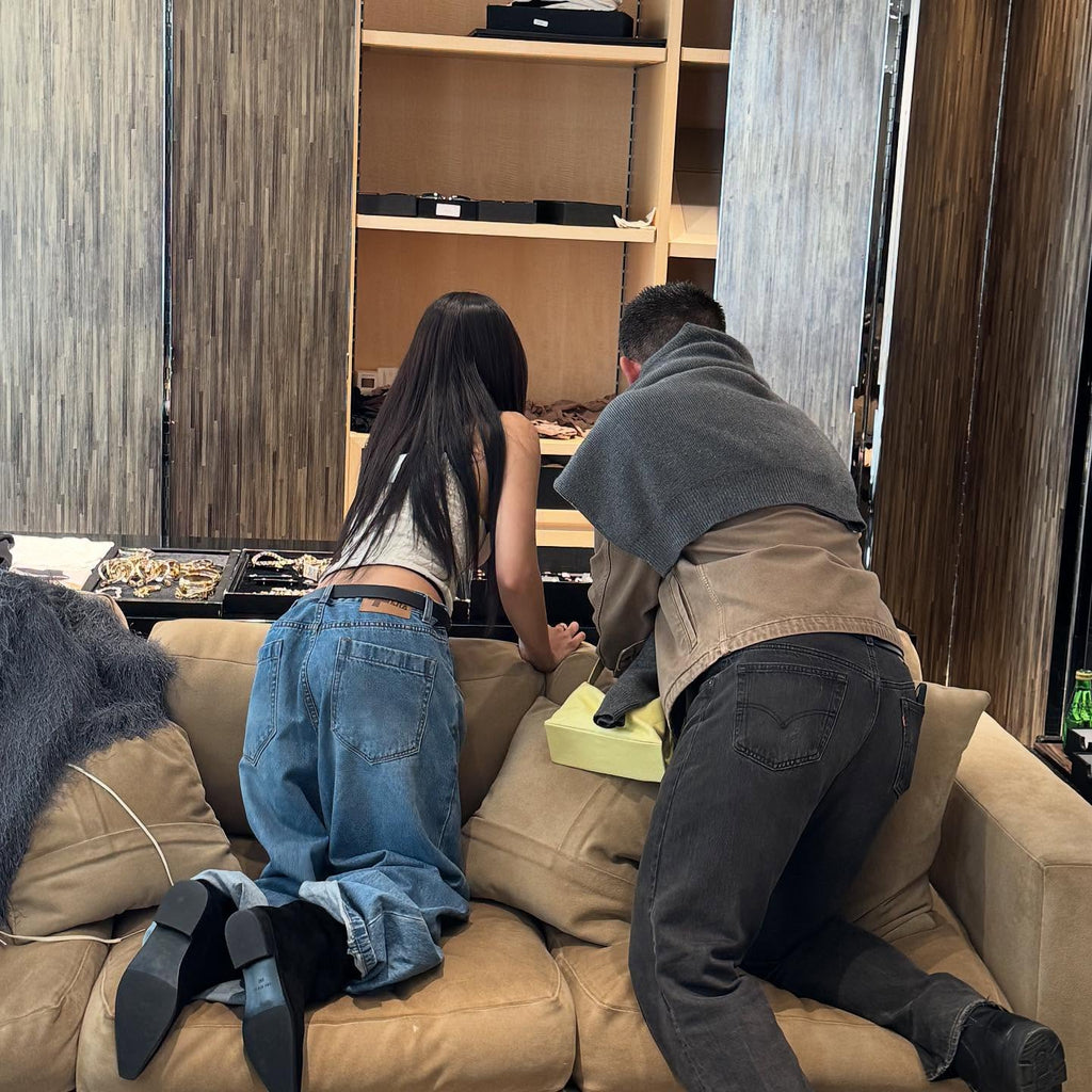 [ Jennie 同款 Pre-order ] Women Era Wide Fit Denim Pants