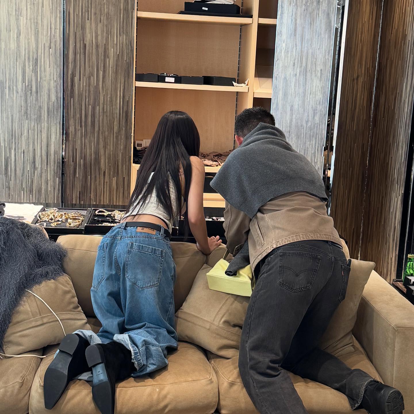 [ Jennie 同款 Pre-order ] Women Era Wide Fit Denim Pants