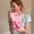 [ 有i17系列 Pre-order ] 🇰🇷韓國限定 Sanrio Hello Kitty 翻蓋復古舊式手機殼