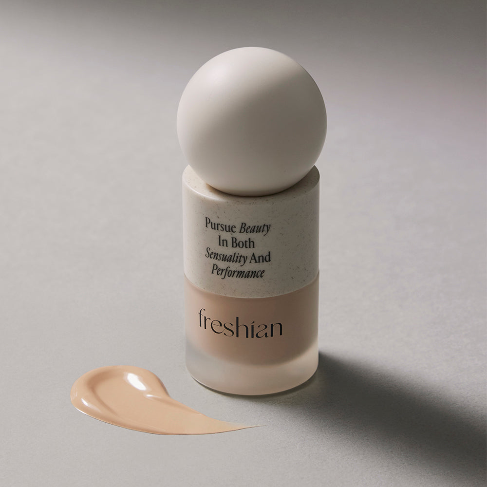 [ 店主推薦 - 201 來港中 ] Freshian🥚Egg-like Foundation SPF35 PA++ ( 混乾肌/混油肌/中性肌/乾肌夏天適用 )