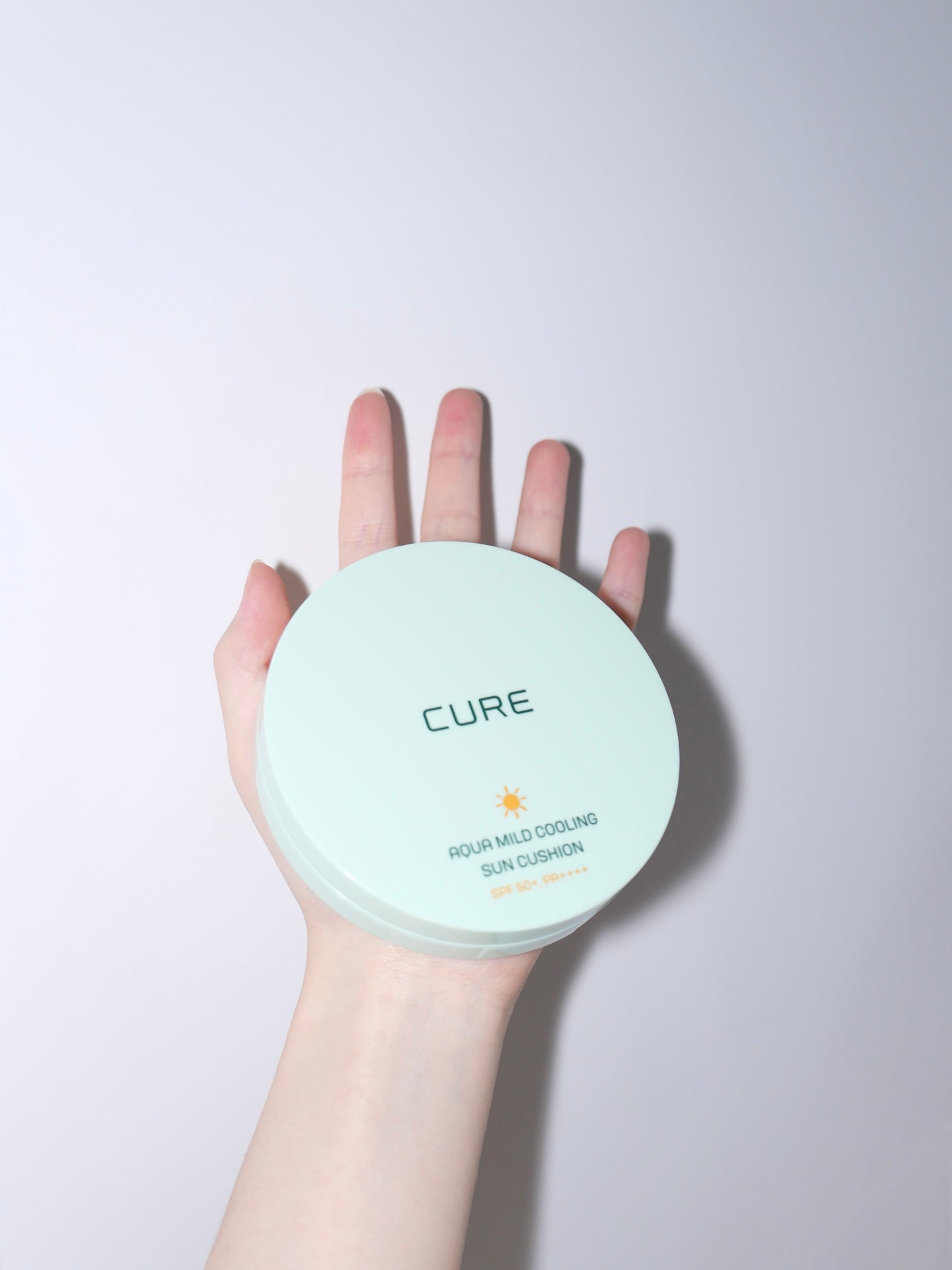 [ 店主推薦 Pre-order ] Cure 涼感水潤溫和防曬氣墊 ( 全家都可以使用 ) Aqua Mild Cooling Sun Cushion SPF50+ PA++++