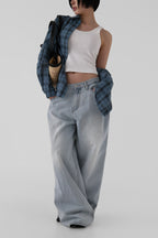 [ Pre-order ] AUTUMN MADE Milky Wide Denim