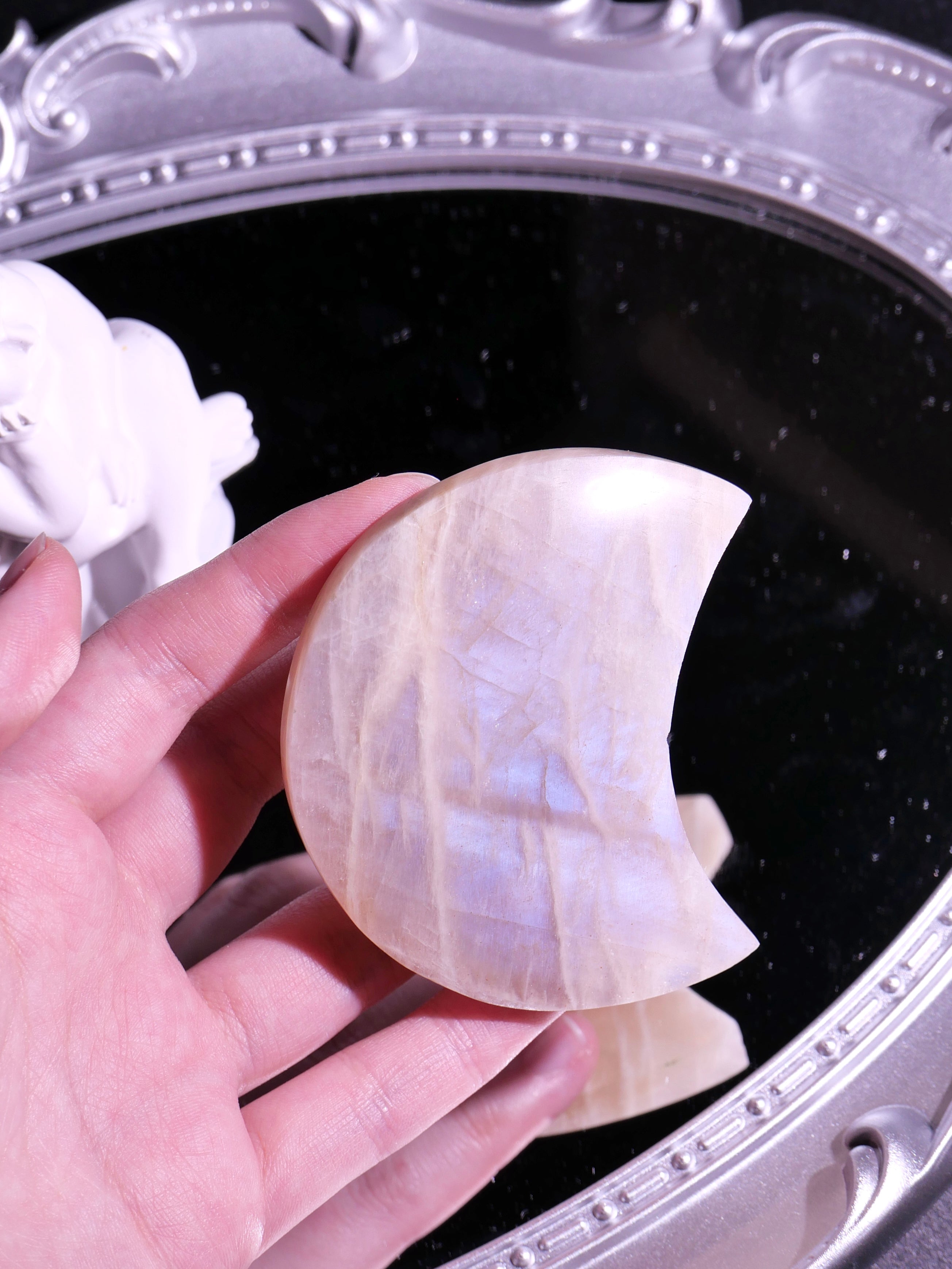 [ 現貨 ] TSCS022 🇮🇳印度月亮石 Natural India Moonstone