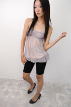 [ Pre-order ] Mesh Fluff Mini Top ( 部分顏色需要30/12才順延出貨 )