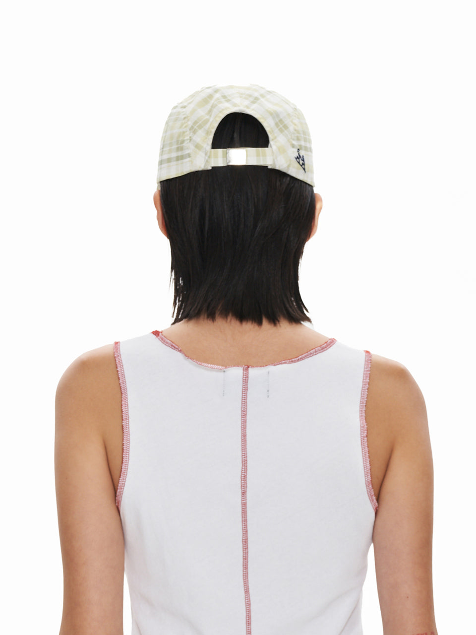 [ Pre-order ] Vintage Cotton Camp Cap Check