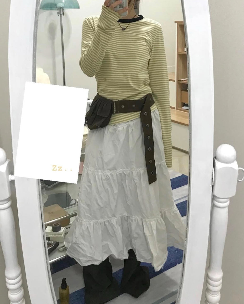 [ Pre-order ] Boho Ruffle Belt Bag