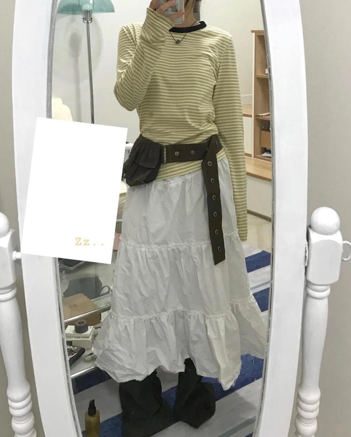 [ Pre-order ] Boho Ruffle Belt Bag