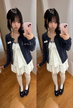 [ Pre-order ] Solar Stitch Mini Dress