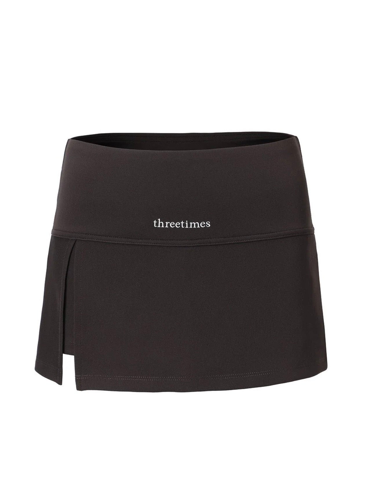 threetimes slit skirt スカート Pre-order ] Threetimes Athletic Slit SKirt – Twinkle Star