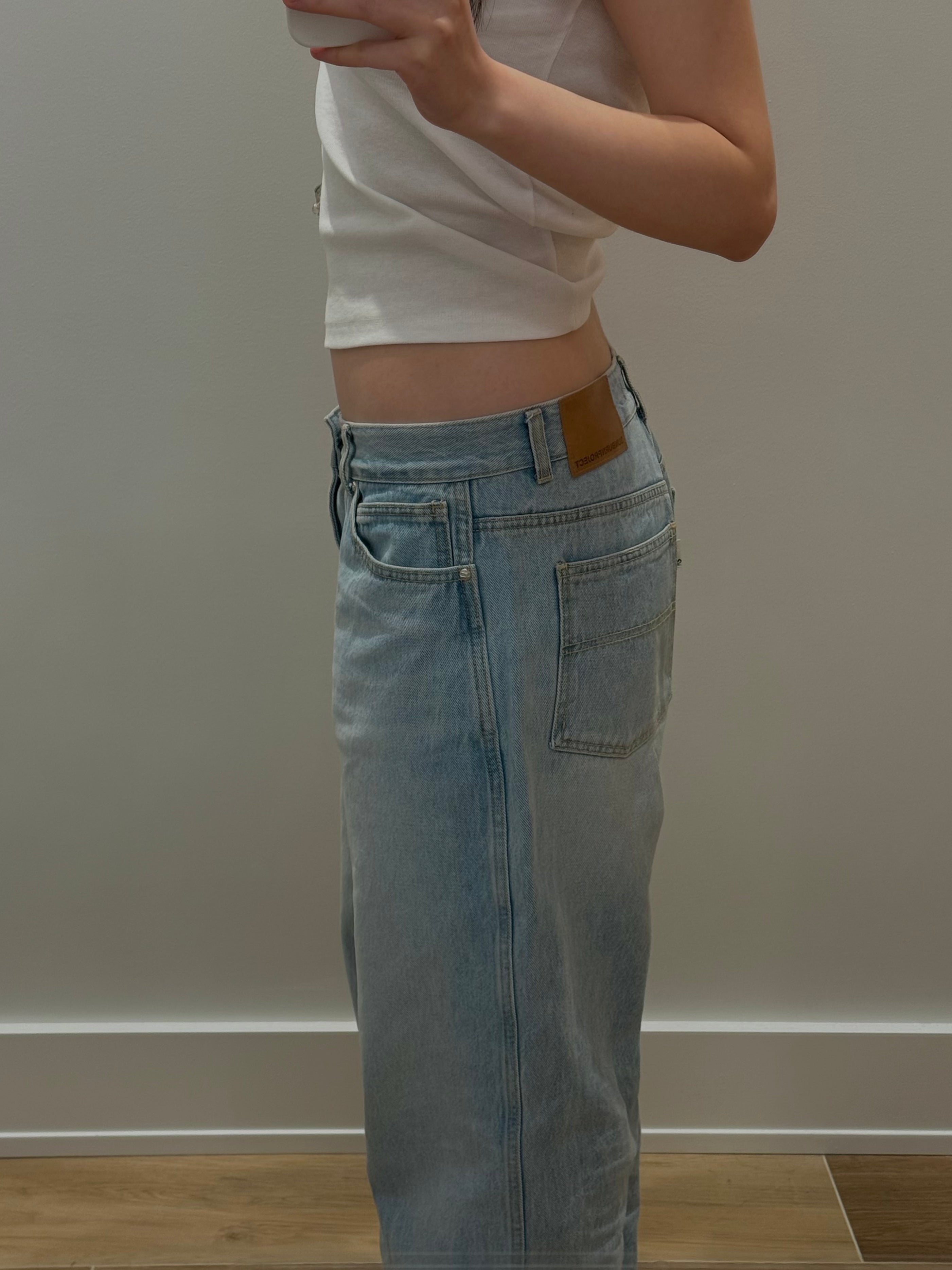 [ 店主強推 - 現貨 ] Low-Rise Denim Pants ( Indigo S現貨 )