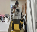 [ Pre-order ] Stripe Skirt Pants