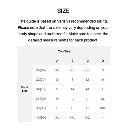 [ Pre-order ] Verish Cool Fit Bra Volume Fit