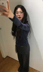 [ Pre-order ] Raw Edge Cardigan