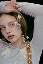 [ 現貨 ] Nff Cupid Heart Keyring - Silver