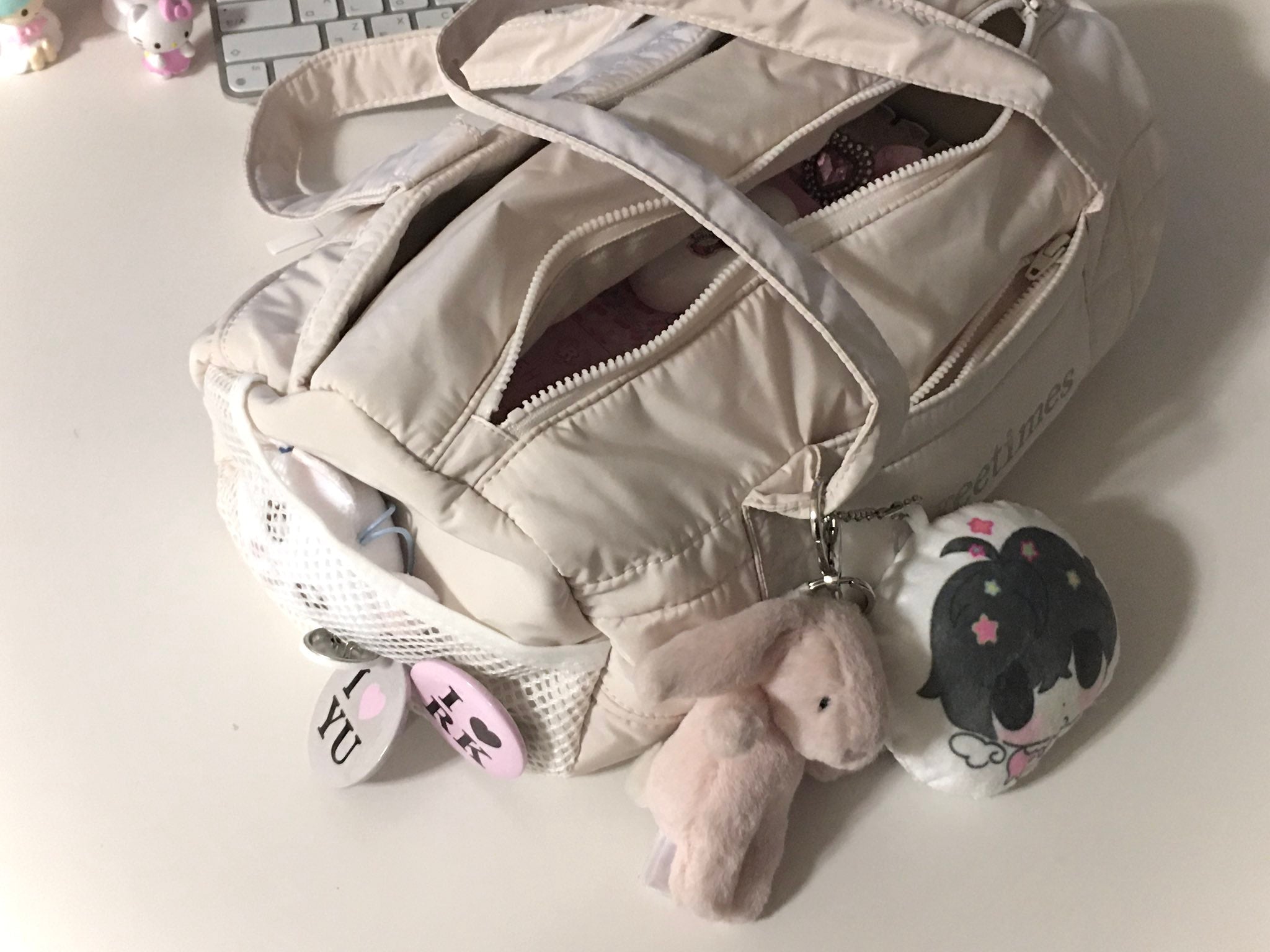 Joy同款Pre-order ] Threetimes🤍Bebe sport bag🎀 – Twinkle Star