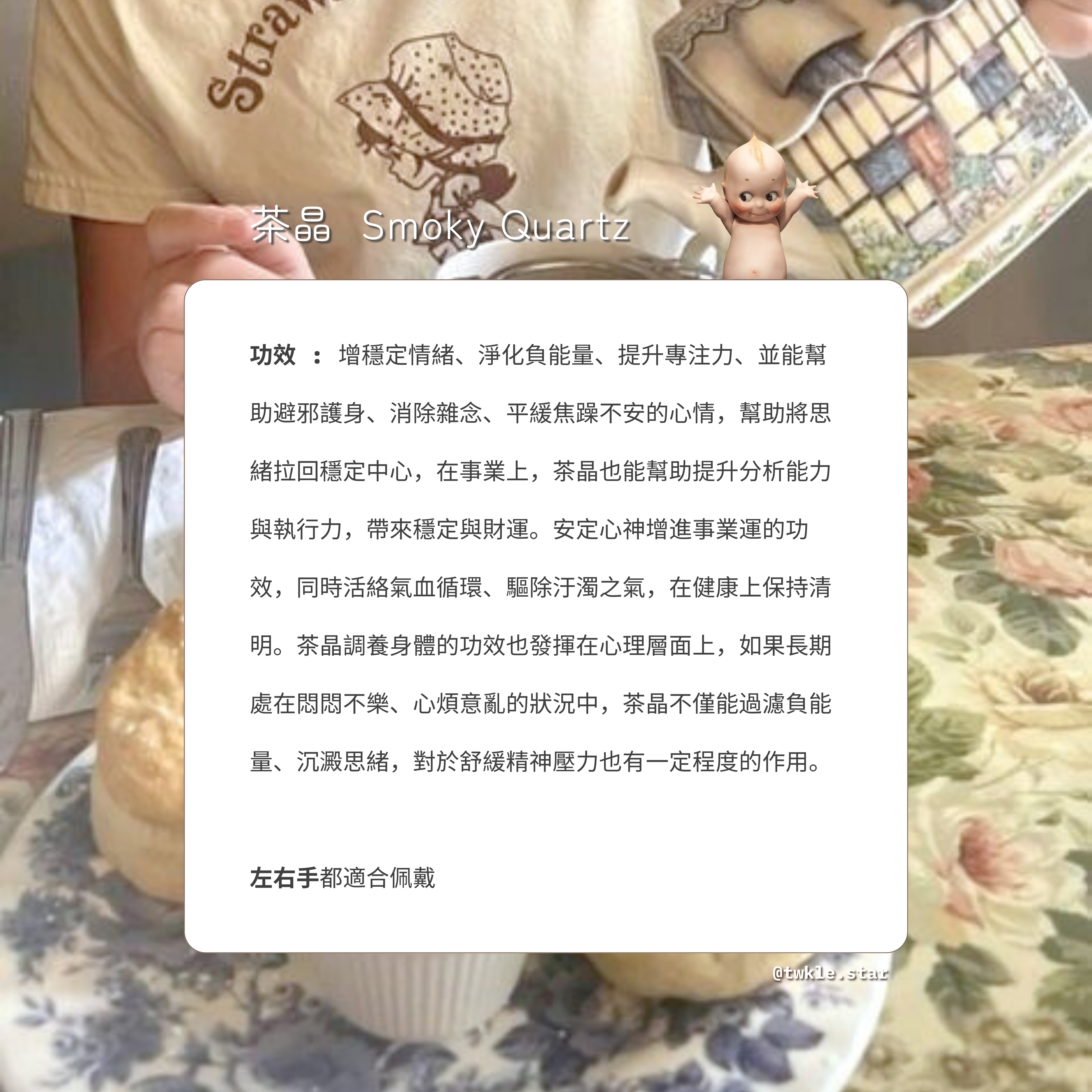 [ 現貨 ] TSCS017 茶晶手握