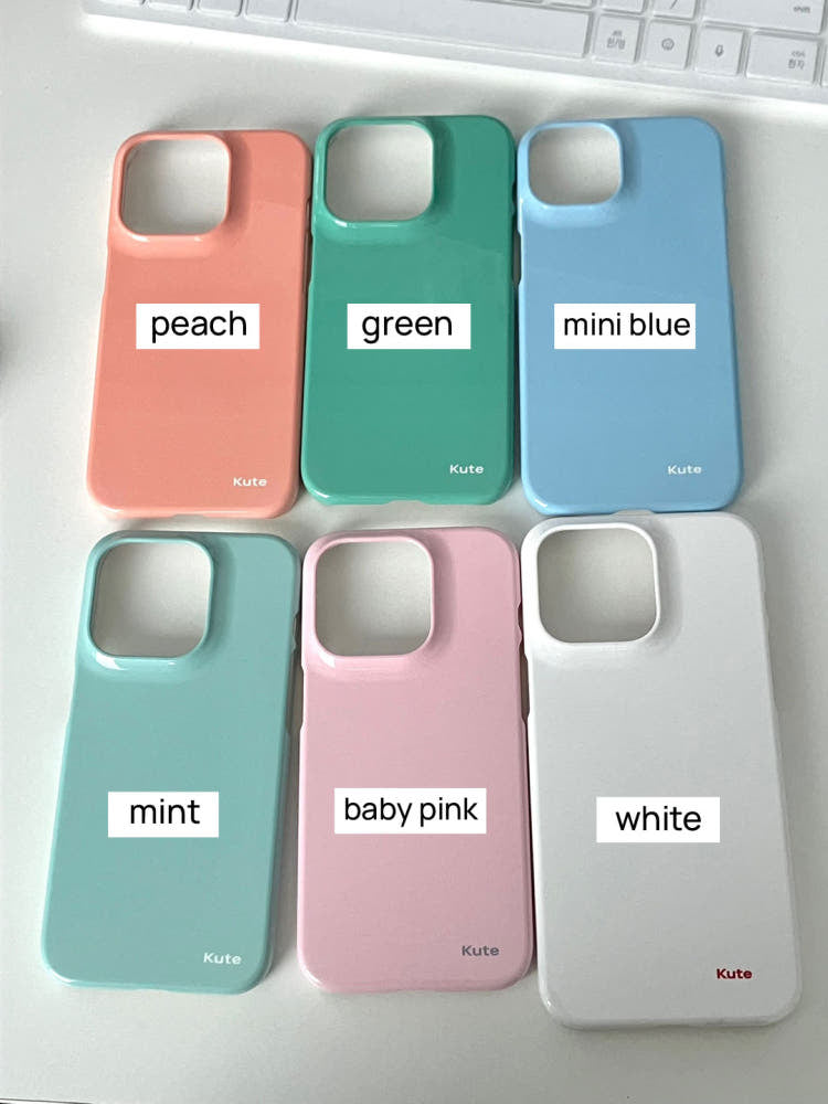 [ Pre-order ] Kute Colour Case (24ss)