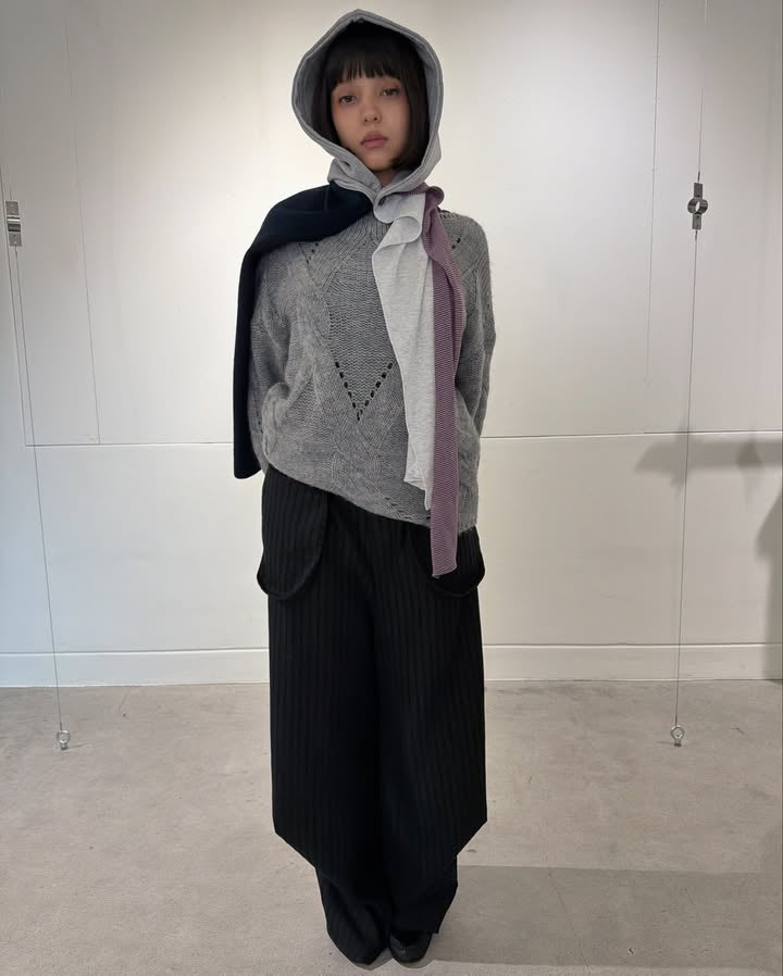 [ Pre-order ] Mixed Hoodie Scarf