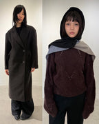 [ 現貨 ] Mixed Hoodie Scarf