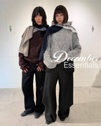 [ 現貨 ] Mixed Hoodie Scarf