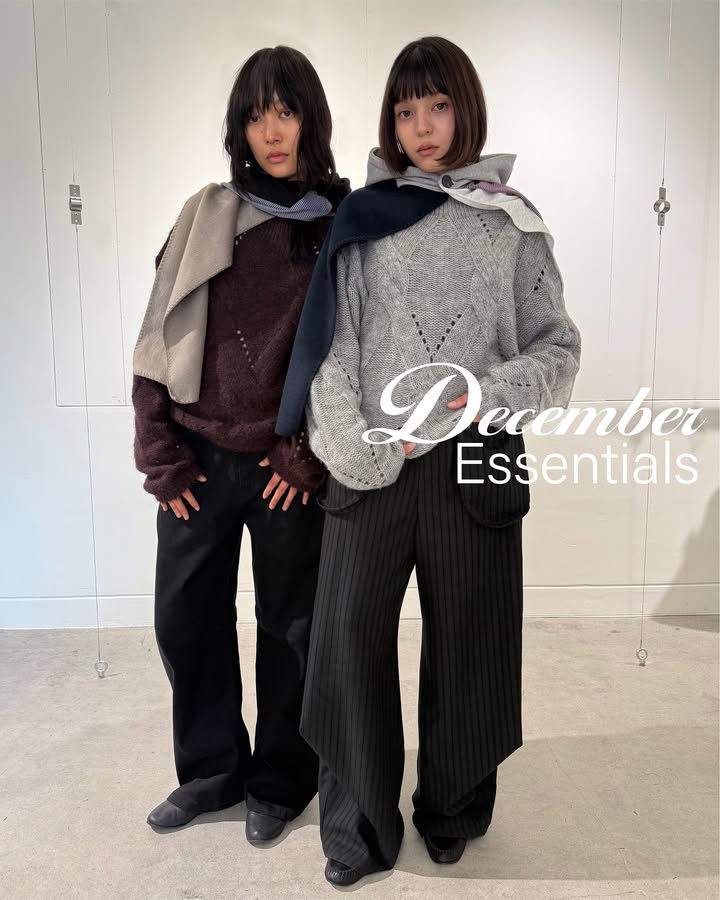 [ Pre-order ] Mixed Hoodie Scarf