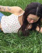 [ Pre-order ] Cherry Bra Sleeveless ( 內有pad )