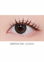 [ Pre-order ] 1+1 Akma 1Day Eyedew Brown Mini 12.5mm ( 含水量 55% )