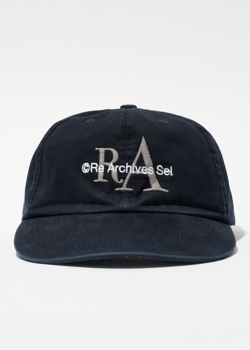 [ Pre-order ] 'RA' 6 Panel Cap [navy]