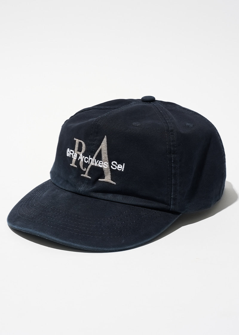 [ Pre-order ] 'RA' 6 Panel Cap [navy]