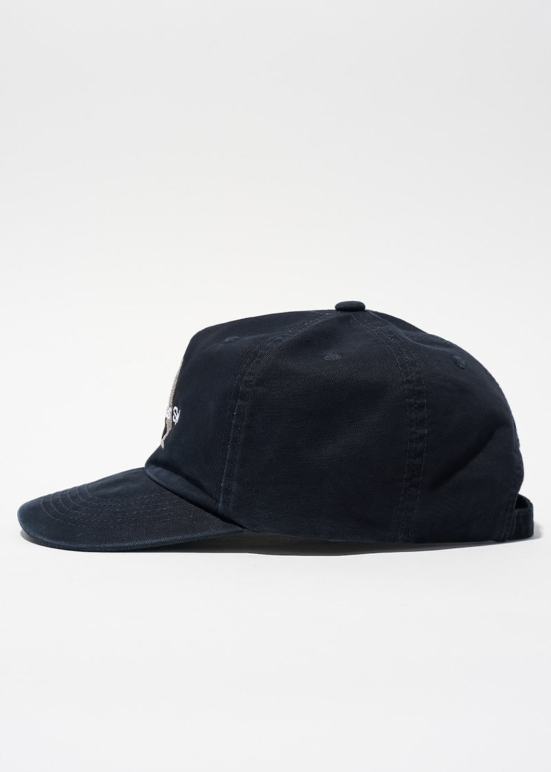 [ Pre-order ] 'RA' 6 Panel Cap [navy]