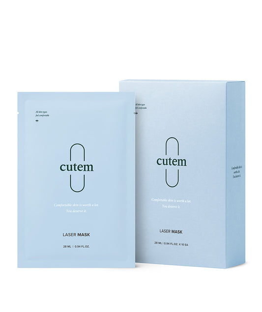 [ 現貨 ] 🇰🇷 韓國皮膚科 Cutem Laser 鎮靜保濕面膜 ( 敏感肌適用 鎮靜/保濕 )