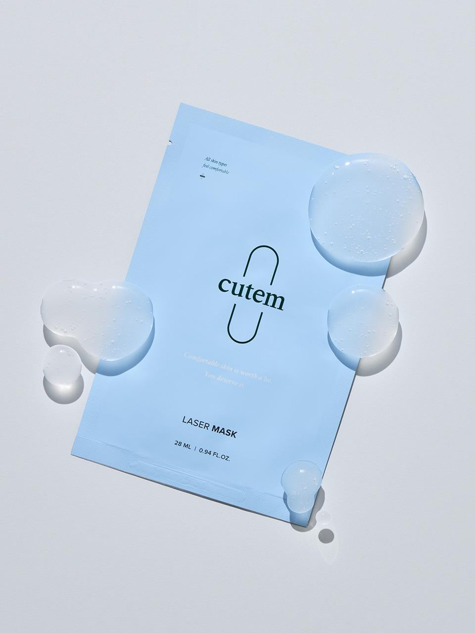 [ Pre-order ] 🇰🇷 韓國皮膚科 Cutem Laser 鎮靜保濕面膜 ( 敏感肌適用 鎮靜/保濕 )