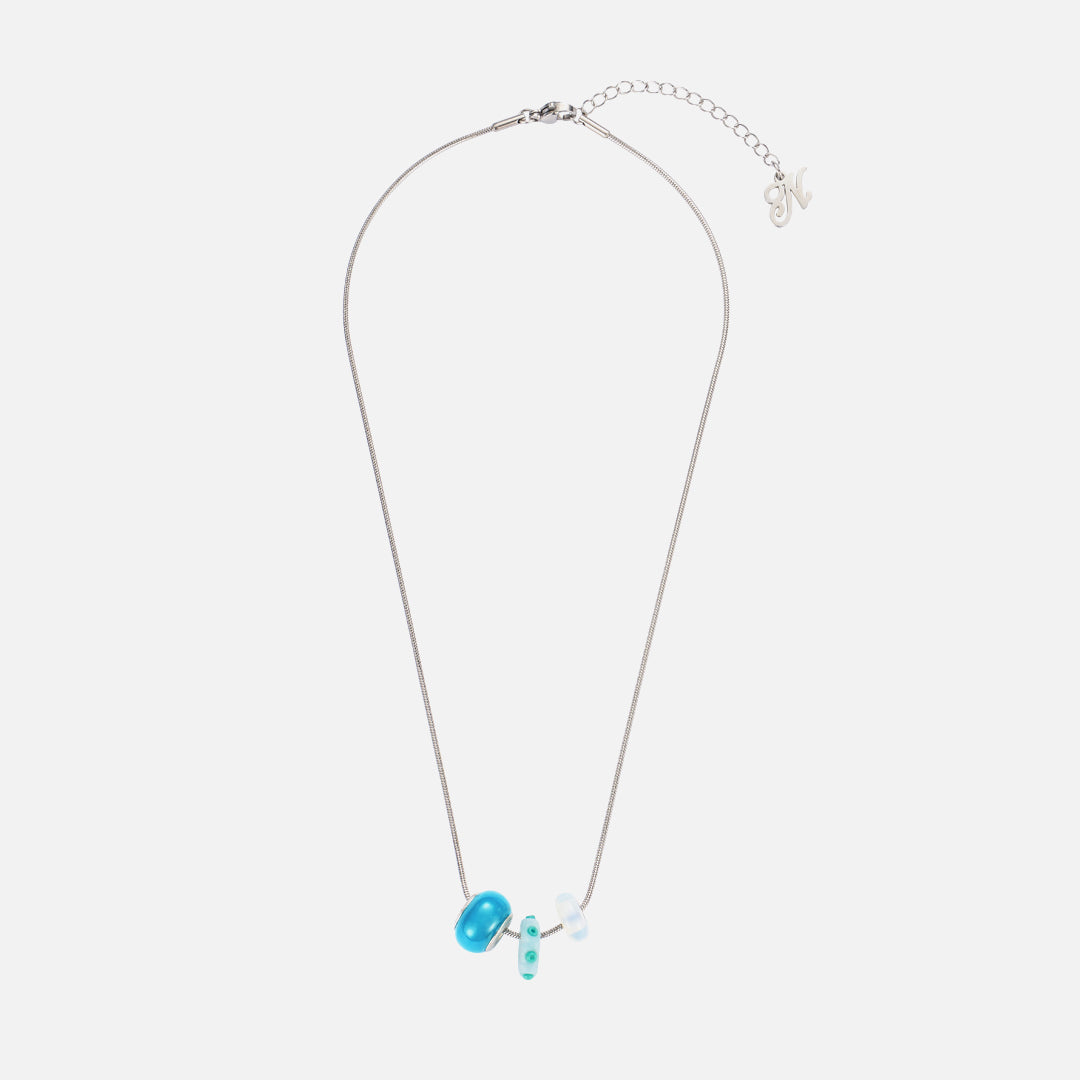 [ Pre-order ] Cloud Necklace-blue