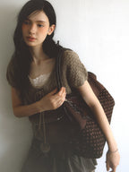 [ Pre-order ] Mori Dimsum Bag Brown ( 送星星鏡 )