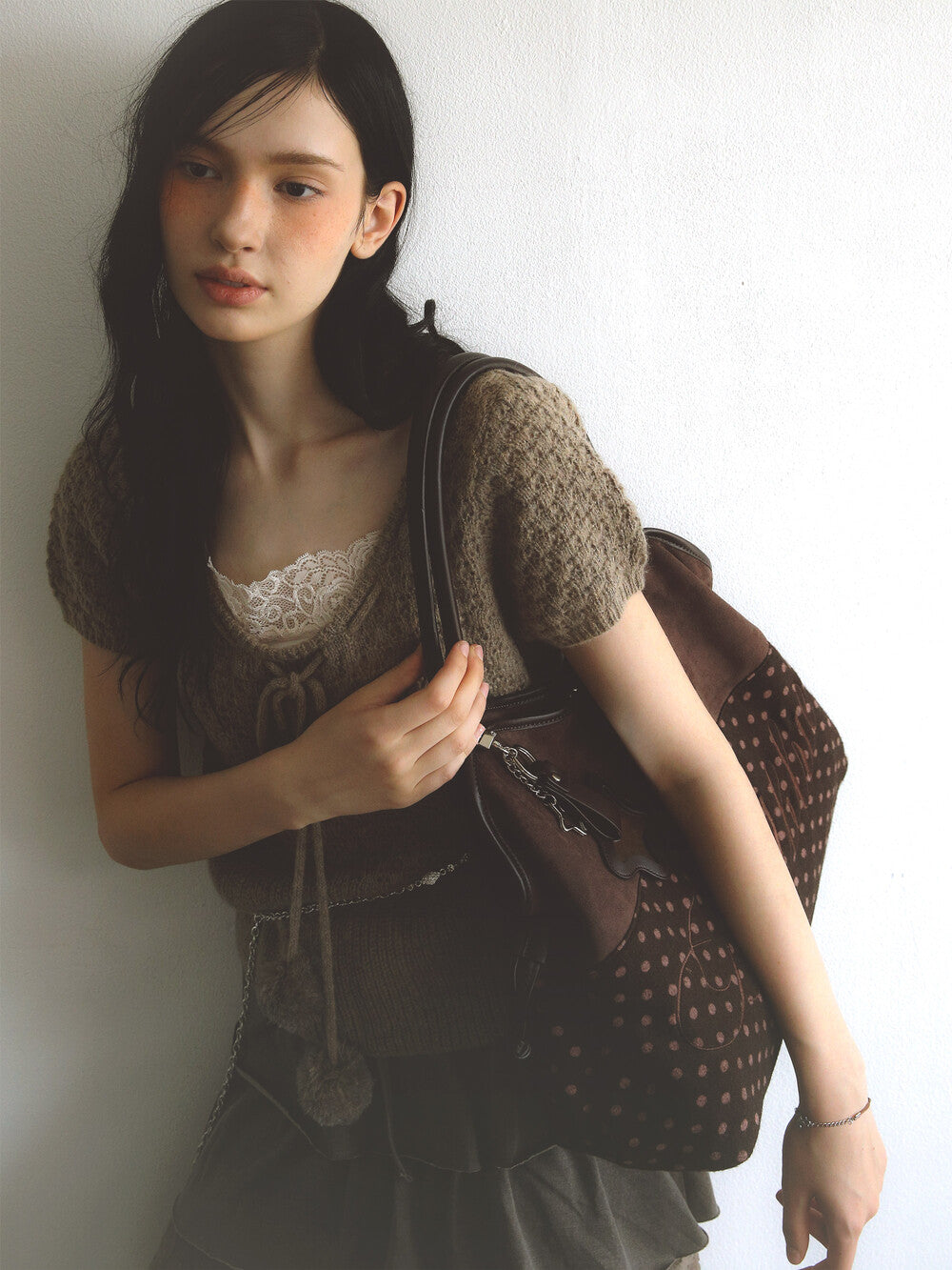 [ Pre-order ] Mori Dimsum Bag Brown