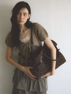 [ Pre-order ] Mori Dimsum Bag Brown ( 送星星鏡 )