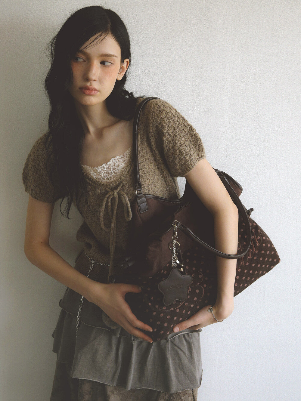 [ Pre-order ] Mori Dimsum Bag Brown