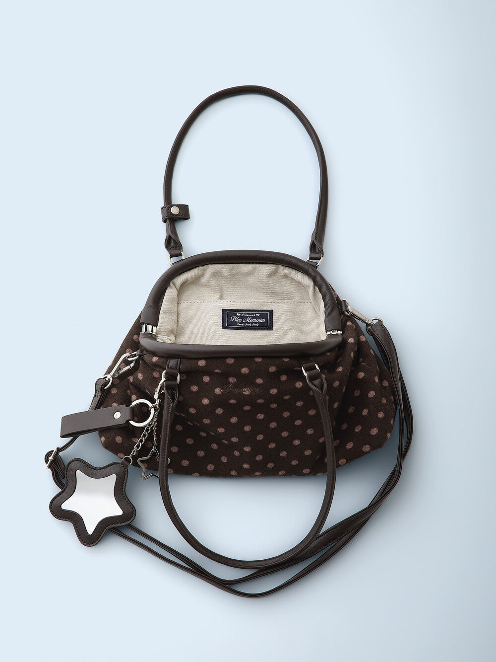 [ Pre-order ] Dot Cozy Dumpling Bag Brown
