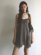 [ Pre-order ] Dot Cozy Dumpling Bag Brown ( 送星星鏡+長肩帶 )